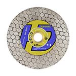 HIGHDRIL Diamond Tile Saw Blade - 115mm/4.5inch Cutting and Grinding Disc for Porcelain Tile Granite Marble Ceramic Quartz