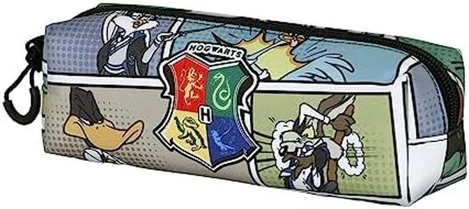 Looney Tunes Harry Comic-2.0 Fan Square Pencil Case, Multicolour, 21 x 8 cm, Multicolour, One Size, 2.0 Fan Square Pencil Case Harry Comic