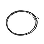 sourcing map Nylon Line Hose Tube, 2mm(0.07") ID x 4mm(0.15") OD 3 Meter PA6 Nylon Tube Pneumatic Air Brake Tubing for Fluid Transfer Black