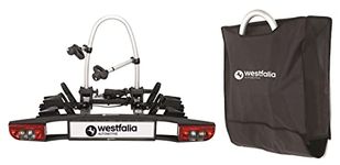 Westfalia BC 60 Bike Rack for Towbars - incl. bag | Bike Carrier for 2 Bicycles | Suitable for E-bikes | Foldable