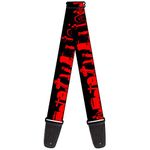 Buckle-Down Guitar Strap Graveyard Black Red 2 Inches Wide (GS-W30737)