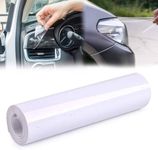 WALLMATE Transparent Film Vinyl Wrap Car & Bike Wrap, Protective Film Self Adhesive Wrap Sheet Roll Film Sticker (30x66 Cm, Plain Wrap Film)