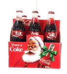 Coca Cola 6 Pack Bottles Share a Coke Christmas Tree Ornament CC2175 New