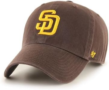 '47 San Diego Padres Clean Up Hat Adjustable Brown