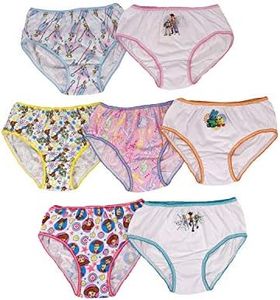 Disney Girls Toy Story 4 7 Pack Panties Underwear, Girlstoystory, 2-3T US, Toystory 7pk, 2-3 Years