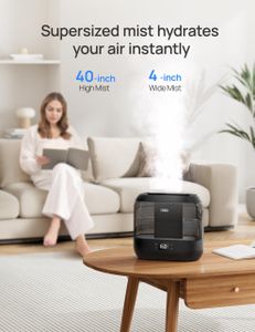 Dreo 4L Smart Humidifier – Alexa Compatible, Quiet Cool Mist