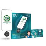 BeatO CURV Sugar Test Machine | FREE 25 Strips & 25 Lancets (Type-C USB Connector) |Smartphone Connected Glucometer Machine | Android only | ISO Certified: Made in India, Black