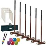 SpexDarxs Six Player Croquet Game, 