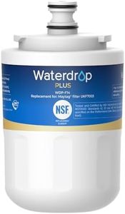 Waterdrop Plus UKF7003 Refrigerator Water Filter, Replacement for Maytag UKF7003, UKF7002AXX, Whirlpool EDR7D1, UKF7003AXX, UKF7002, 7003AXXP, UKF7001AXX, UKF6001AXX, UKF5001, NSF 401&53 Certified