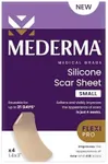 Mederma Medical Grade Silicone Scar Sheets; Improves The Appearance of Old and New Scars; for Injury, Burn and Surgery Scars, 4 Count