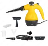 ELEXIQ Multi-Purpose Handheld Pressurized Steam Cleaner with 9-Piece Accessories, Perfect for Stain Removal, Curtains, Car Seats, Floor, Window Cleaning