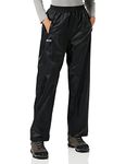 Regatta Womens Wms Pack It O/Trs Overtrousers, Black, L EU