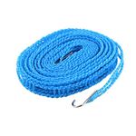 R RICH OLIVE 5 Meters Windproof Anti-Slip Clothes Washing Line Drying Nylon Rope with Hooks - Multicolor (Pack of 3)