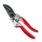 Kimura® 8" Pro Bypass Garden Secateurs, Heavy Duty Premium Japanese SK5 Steel Blades, Non-Slip PVC Coated Handles, Lightweight & Ergonomic, Japanese Bypass Pruning Shears