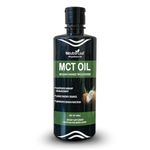 Neutra Leaf Pure MCT Oil I Enriched with C8, C10 & C12 MCT Oil | Helps To Get Slim | 100% Coconut Source | Keto & Paleo Friendly | Instant Energy - 500ml Vegetarian Oil | Gluten Free | Medium Chain Triglycerides I Non GMO I Vegan I - 500 ML