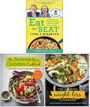The Hairy Bikers Eat to Beat Type 2 Diabetes, [Hardcover] The Reverse Your Diabetes Cookbook, [Hardcover] The Diabetes Weight-Loss Cookbook 3 Books Collection Set