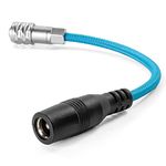 KONDOR BLUE BMPCC4K to DC 5.5/2.5 Barrel Socket Power Adapter Cable (Female) 6in 15cm Weipu Blackmagic Pocket Cinema Camera 4K