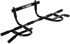 HolaHatha Heavy Duty Door Way Pull Up Bar Chin Up Dip Station for Multiuse Doorway Portable Home Fitness Gym Workout to Build Upper Body Strength