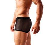 Arjen Kroos Men Sexy Mesh Boxer Briefs Low Rise Stretch Breathable Underwear Boxer