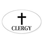 CafePress Christian Clergy Sticker 