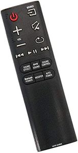 AH59-02692E Replace Soundbar Remote Control fit for Samsung Sound Bar Home Theater System HW-J355 HW-J450 HW-J550 HW-J551 HW-J460 HW-J55 HW-J560 HW-JM35 HW-JM45 HW-JM6000 HW-J6000 HW-JM6000C HW-J355ZA