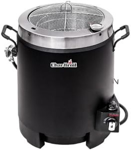 Charbroil® The Big Easy® TRU-Infrared™ Cooking Technology Propane Gas Stainless Steel Oil-Less Turkey Fryer, Black - 17102065