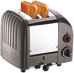 Dualit Classic 2-Slice Toaster, Charcoal