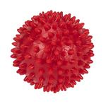 AmazonBasics Non Toxic Rubber Spiked Ball | Chew Toy for Dogs, Puppies, Pets | Hard and Durable Teething Toy