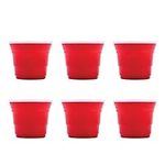 2 Oz Shooter Cup Red Set of 6,Party