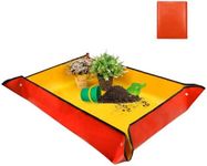 Repotting Mat for Indoor Plants, 29"x 39" Waterproof House Plant Potting Mat for Mixing Potting Soil Mess Control, Gardening Gifts for Plant Lovers, Gardeners