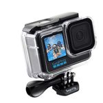 Suptig Waterproof Case Protective Housing Underwater Dive Housing for GoPro Hero 12/Hero 11/Hero 10/Hero 9 Black Waterproof 164F