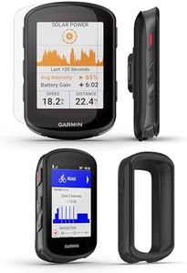 Garmin Edge 840 (Solar) Touchscreen GPS Cycling Computer Bundle - Targeted Adaptive Coaching & 26-Hour Battery - Includes PlayBetter Silicone Case (Black) & Screen Protectors