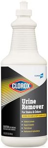 CloroxPro Urine Remover for Stains and Odors, Healthcare Cleaning and Industrial Cleaning, 32 Ounce Pull Top Bottle - 31415