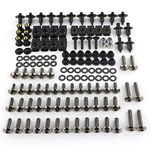 Motorcycle Complete Fairing Bolts Kit Body Screw Nut Steel for Yamaha FZ1 FZ6 Fazer FZ8 N FZ8S Fazer 8 FJ-09 Tracer 900 FJR1300 (Color : FJ09 Tracer15 18Gray)