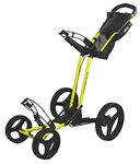 Sun Mountain Pathfinder Px4 4-Wheel Golf Push Cart Yellow
