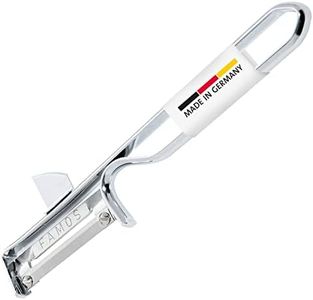 Westmark Universal-Sparschäler/Pendelschäler mit geschärftem Ausstecher, Edelstahl/Stahl, Famos, Silber, 106122E1