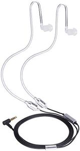 KINDEN Binaural Anti-radiation Air Tube Headset with Microphone Deep Bass Noise Cancelling for iPhone iPad iPod All Cell Phone