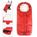 Waterproof Universal Stroller Bunting Bag, 3in1 Use Baby Sleeping Bag Adaptable for Most Strolllers, Central and Bottom Opens with Weather Strap to Aavoid Wind Go Between Zippers, Toddler 6-36M