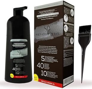 Salvathor Duran - Colorant pour les Cheveux et la Barbe pour Hommes - Résultat Naturel et Progressif (500 ml) …