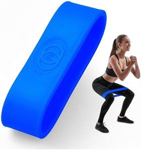 Pure Band - Professional Grade Physical Therapy Band for Home Workouts, Premium Thick Resistance Band Great for Stretching and Rehab, Latex-Free, Super Strong Band (Blue - Medium Resistance)