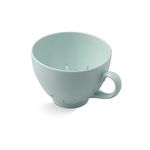 Zeal Berry Colander Cup, Small Hand-held Cup Shape Melamine Strainer/Sieve, for Washing & Draining Fruits, and Berries (10cm) - Sage Green