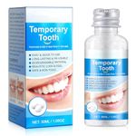 Temporary Tooth Filling Repair Kit - Moldable False Teeth, Dentures & Broken Teeth - Includes 30ML of Tooth Repair Granules & Beads