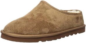 Skechers Mens Renten lemato Slipper, Tan, 12