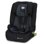 Kinderkraft Safety FIX2 I-Size 76-150 cm Car Seat, 15 Months - 12 Years, Booster Child Seat, Isofix, Top Tether, Adjustable Headrest, Group 1-2-3, 5-Point Safety Harness, Modular Insert, Black