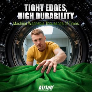 Airlab XXL Microfibre Car Drying Towel 90x60cm – Extra Thick, Dual-Sided, Ultra Absorbent