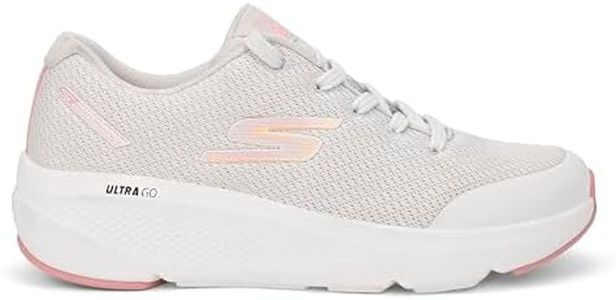 Skechers Womens GO Run Elevate Natural Pink Running Shoes