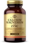 S.olgar Calcium Magnesium Plus Zinc, 100 Tablets - Promotes Healthy Bones and Teeth - Supports Nerve & Muscle Function - Non GMO, Vegan, Gluten Free, Dairy Free, Kosher, Halal - 33 Servings