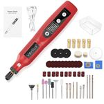 Verilux® Mini Drill Machine, Cordless Rotary Tool Kit, DIY Drilling Electric Tool Polishing Machine, Mini Drill Engraving Machine, 3.7V Grinder with 5 Variable Speed for Polishing Cleaning Engraving