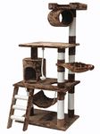 Go Pet Club Brown 62" Cat Condo F68