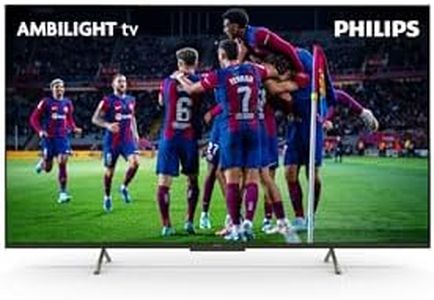 PHILIPS Ambilight PUS8108 55 inch Smart 4K LED TV | UHD & HDR10+ | 60Hz | P5 Perfect Picture Engine | SAPHI | Dolby Atmos | 20W Speakers | Google Assistant & Alexa Compatible